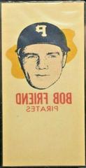 Bob Friend Baseball Cards 1964 Topps Photo Tattoos Prices