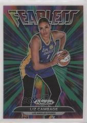 Liz Cambage [Green] Basketball Cards 2022 Panini Prizm WNBA Fearless Prices