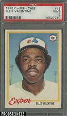 Ellis Valentine #45 Baseball Cards 1978 O Pee Chee Prices