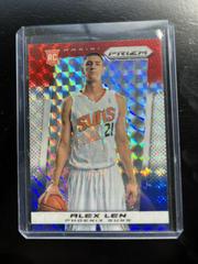 Alex Len [Red White Blue Pulsar Prizm] #262 Basketball Cards 2013 Panini Prizm Prices