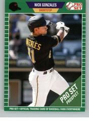 Nick Gonzales [Green] #PS11 Baseball Cards 2021 Pro Set Prices