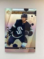 Matty Beniers Hockey Cards 2022 SP Authentic Spectrum FX Prices