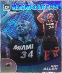 Ray Allen [Blue] Basketball Cards 2019 Panini Donruss Optic Rainmakers Prices