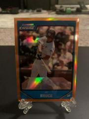 Jay Bruce [Orange Refractor] Baseball Cards 2007 Bowman Chrome Draft Picks & Prospects Prices