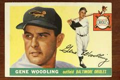 Gene Woodling #190 Baseball Cards 1955 Topps Prices
