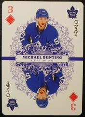 Michael Bunting #3 Hockey Cards 2022 O Pee Chee Playing Cards Prices