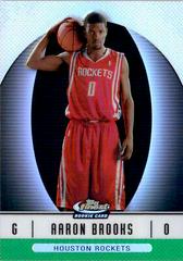 Aaron Brooks [Green Refractor] #126 Basketball Cards 2006 Finest Prices