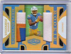 Quentin Johnston [Gold] Football Cards 2023 Panini Plates and Patches Rookie Reflections Prices