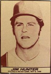 Jim Hunter [Hand Cut] Baseball Cards 1971 Milk Duds Prices