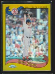 Hideo Nomo [Gold Refractor] Baseball Cards 2002 Topps Chrome Prices