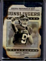 Bryce Young #GB-16 Football Cards 2022 Bowman's Best University Gunslingers & Bandits Die Cut Prices