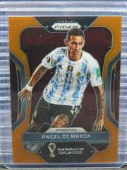 Angel Di Maria [Orange] Soccer Cards 2022 Panini Prizm World Cup Prices