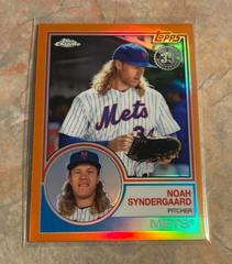 Noah Syndergaard [Orange] #83T-14 Baseball Cards 2018 Topps Chrome 1983 Prices