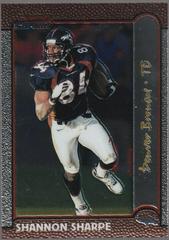 Shannon Sharpe [Gold Refractor] #133 Football Cards 1999 Bowman Chrome Prices
