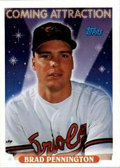 Brad Pennington Baseball Cards 1993 Topps Prices
