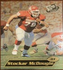 Stockar McDougle [Reflector] #R11 Football Cards 2000 Press Pass Prices