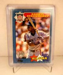 Darryl Strawberry [Blue] #87AS-34 Baseball Cards 2022 Topps 1987 All Stars Prices