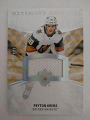 Peyton Krebs [Jersey] Hockey Cards 2020 Ultimate Collection Prices