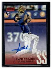 Amed Rosario [Red] #SCA-ARO Baseball Cards 2018 Stadium Club Autographs Prices