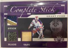 Grant Fuhr [Purple] Hockey Cards 2021 Leaf Lumber Complete Stick Prices