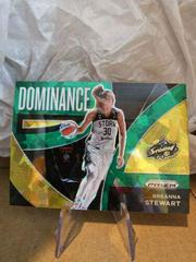 Breanna Stewart [Green Ice] #15 Basketball Cards 2022 Panini Prizm WNBA Dominance Prices