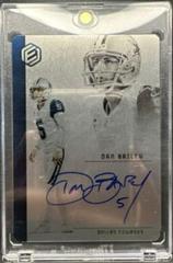 Dan Bailey [Steel] Football Cards 2018 Panini Elements Signatures Prices