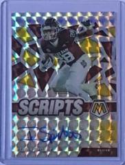 Isaiah Spiller [Gold] #A-ISP Football Cards 2022 Panini Mosaic Draft Picks Autographs Prices