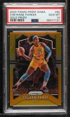 Cheyenne Parker [Prizm Gold] #82 Basketball Cards 2020 Panini Prizm WNBA Prices