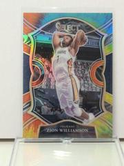Zion Williamson [Tie Dye Prizm] #1 Basketball Cards 2020 Panini Select Prices