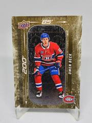 Owen Beck [Gold] #DM-11 Hockey Cards 2023 Upper Deck 200' x 85' Prices