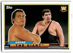 Andre the Giant Wrestling Cards 2018 Topps WWE Heritage Big Legends Prices