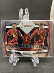 Eden Hazard, Thorgan Hazard Soccer Cards 2022 Panini Prizm World Cup Connections Prices
