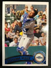 Salvador Perez #310 Baseball Cards 2011 Topps Pro Debut Prices