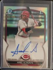 Ariel Almonte [Refractor] #CPA-AA Baseball Cards 2023 Bowman Chrome Prospect Autographs Prices