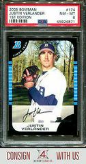 Justin Verlander [1st Edition] Baseball Cards 2005 Bowman Prices