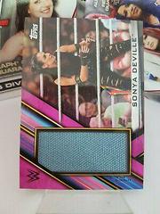 Sonya Deville [Pink] #MR-SD Wrestling Cards 2020 Topps WWE Women's Mat Relics Prices