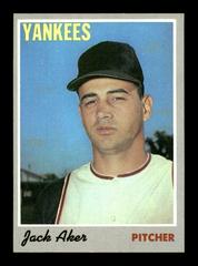 Jack Aker #43 Baseball Cards 1970 Topps Prices