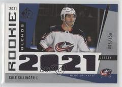 Cole Sillinger #RB-CS Hockey Cards 2021 SP Game Used Rookie Blends Prices