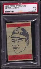 John Callison Baseball Cards 1965 Topps Transfers Prices
