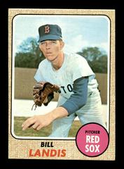 Bill Landis #189 Baseball Cards 1968 Topps Milton Bradley Prices