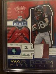 John Metchie III [Silver] #17 Football Cards 2022 Panini Absolute War Room Materials Prices