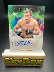 Rich Franklin [Gold] Ufc Cards 2022 Panini Chronicles UFC Origins Autographs Prices