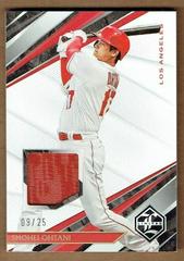 Shohei Ohtani [Gold] #LS-SO Baseball Cards 2022 Panini Chronicles Limited Swatches Prices