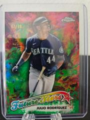 Julio Rodriguez [Green] Baseball Cards 2023 Topps Chrome Future Stars Prices
