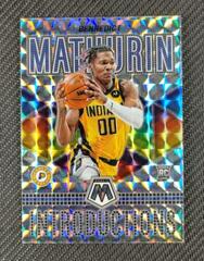 Bennedict Mathurin [Mosaic] #9 Basketball Cards 2022 Panini Mosaic Introductions Prices