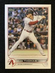 Alek Thomas #US212 Baseball Cards 2022 Topps Update Prices