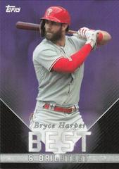 Bryce Harper [Purple] Baseball Cards 2022 Topps X Wander Franco Prices