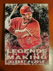 Albert Pujols [Black] #29 Baseball Cards 2018 Topps Legends in the Making Prices