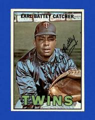 Earl Battey #15 Baseball Cards 1967 Topps Prices
