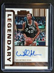 Willie Anderson [Bronze] #LC-WAN Basketball Cards 2022 Panini Contenders Legendary Autographs Prices